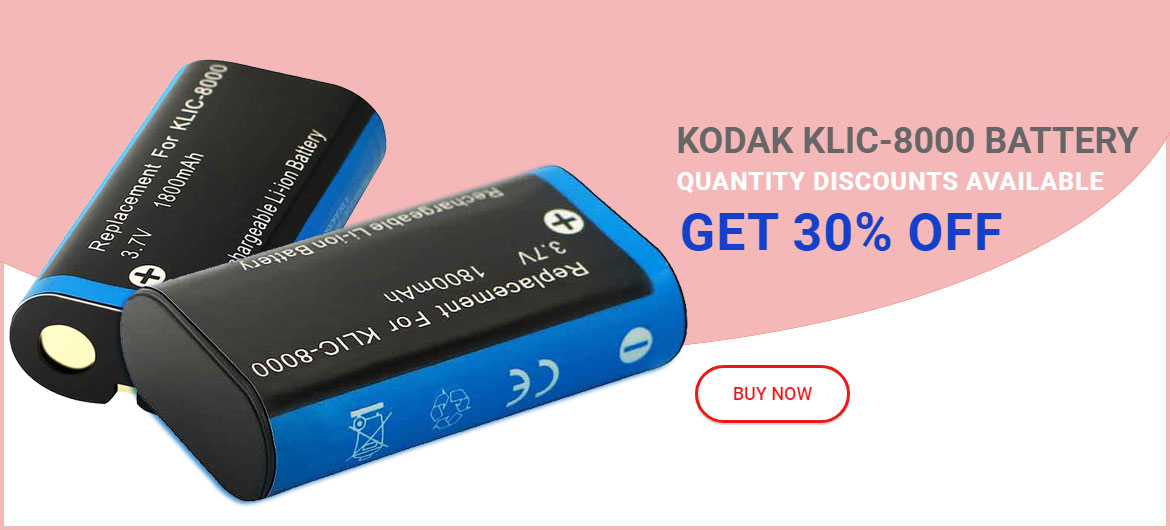 Kodak KLIC-8000 Battery